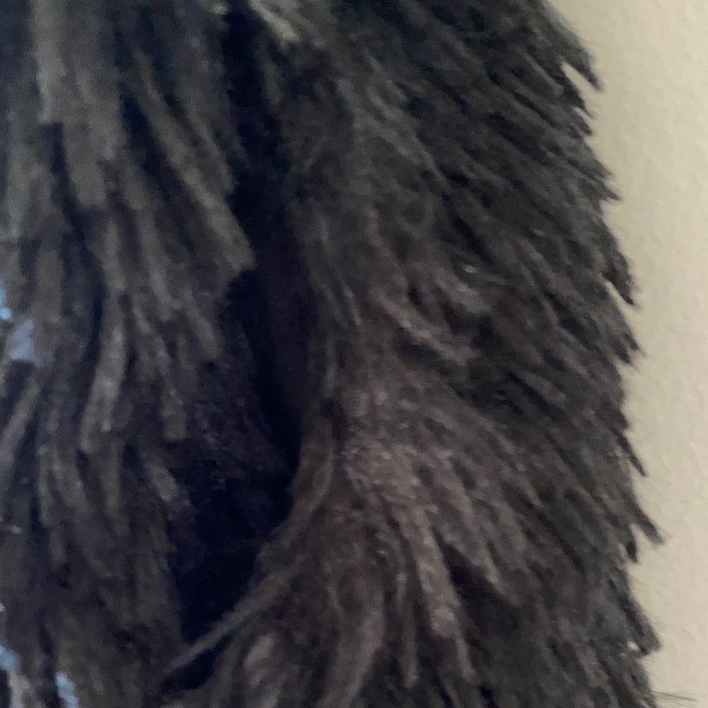 Apt. 9 Plush Black Teddy Vest - Picture 6 of 9